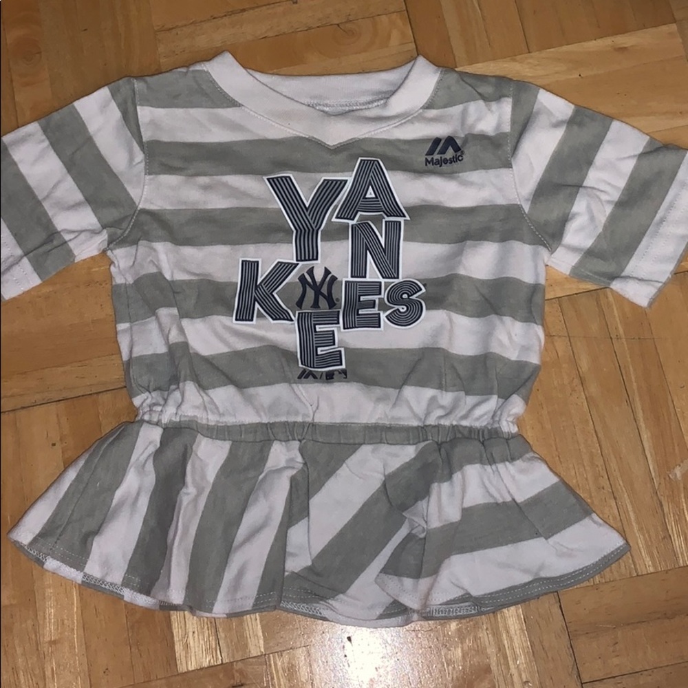 YANKEES 12 MONTH DRESS